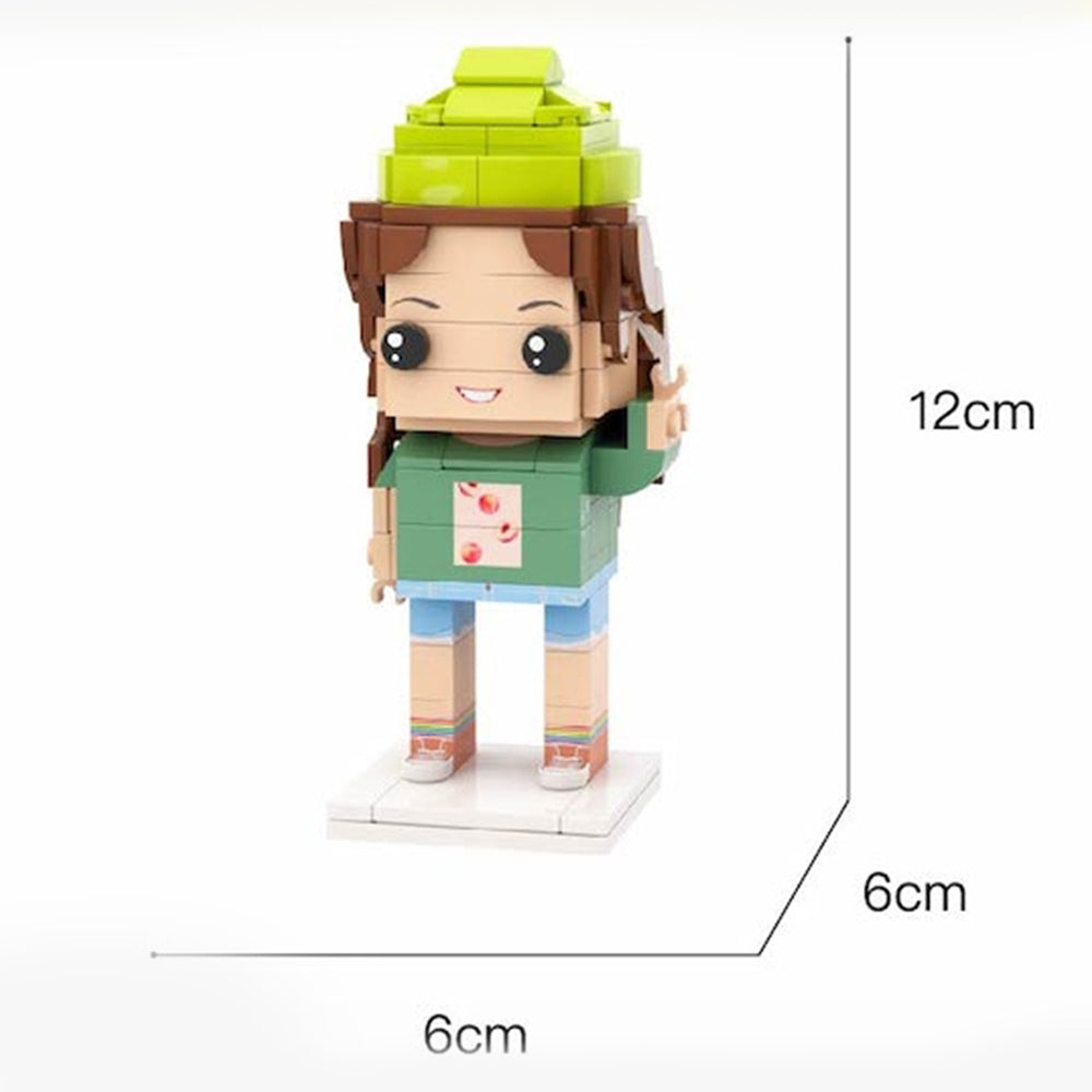 Customizable Brick Figure Toy