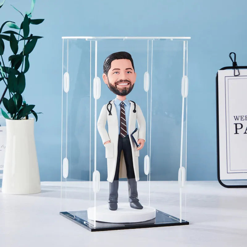 Protective Box for Bobbleheads Collectibles