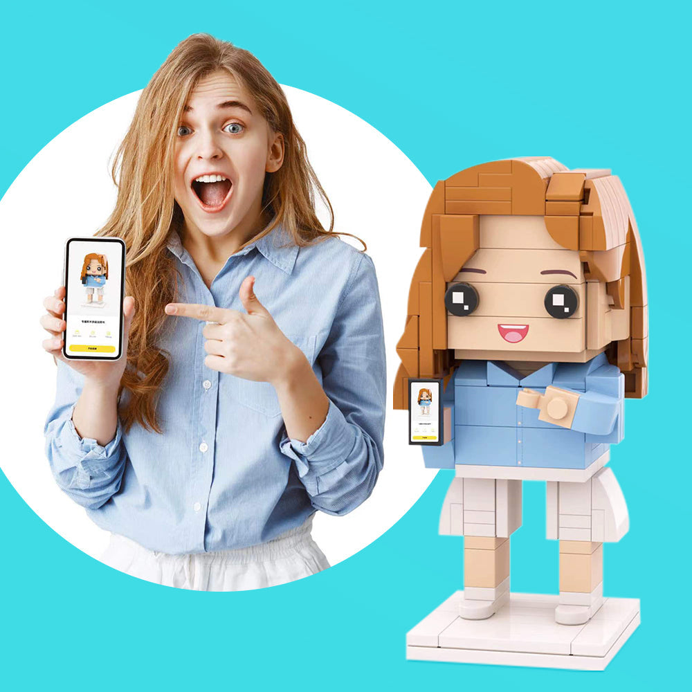 Customizable Brick Figure Toy
