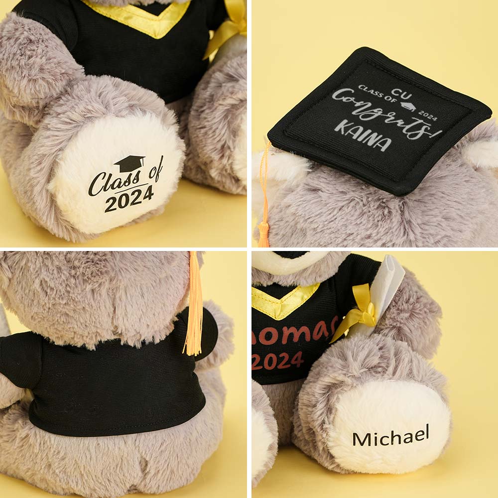 Personalized Bear Celebrate Graduation Gifts