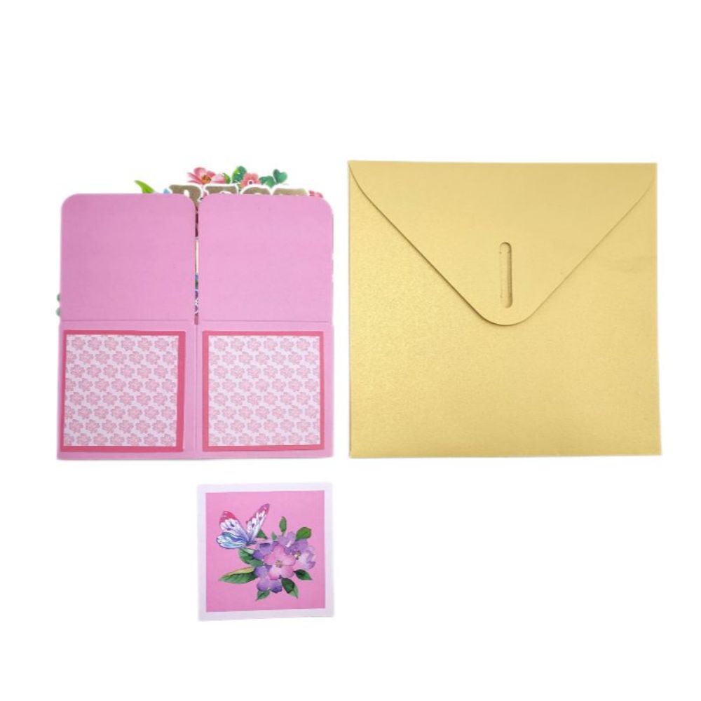 Pop Up Greeting Card Box