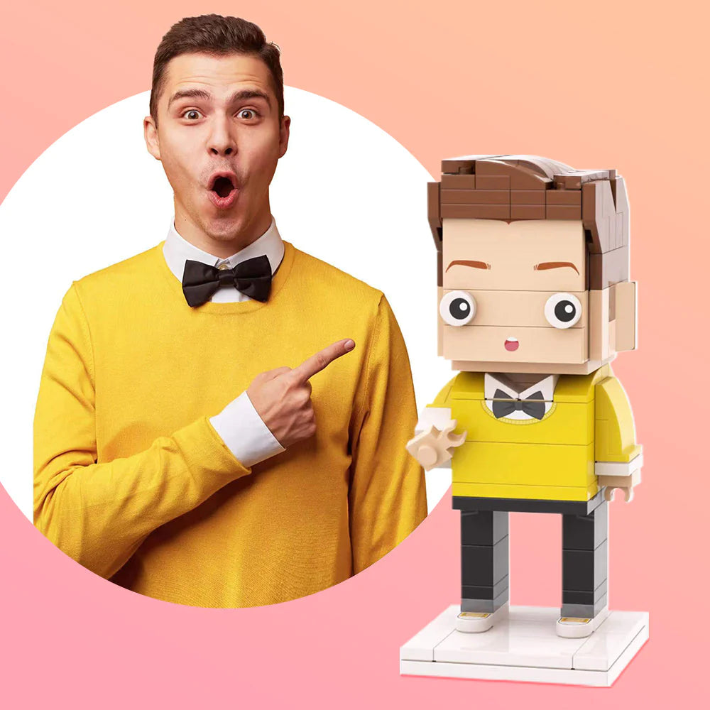 Customizable Brick Figure Toy