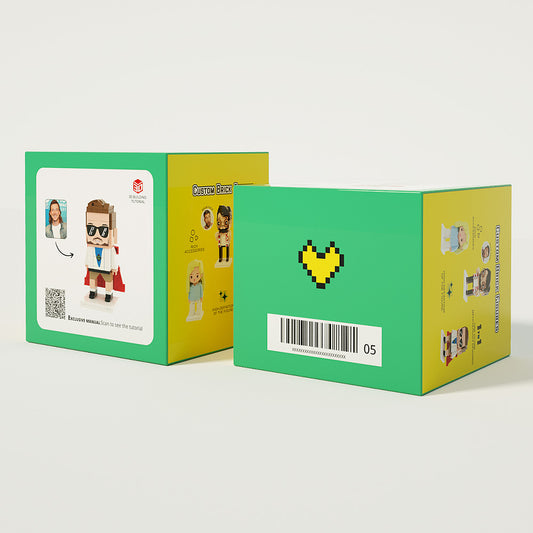 Customizable Brick Figure Toy