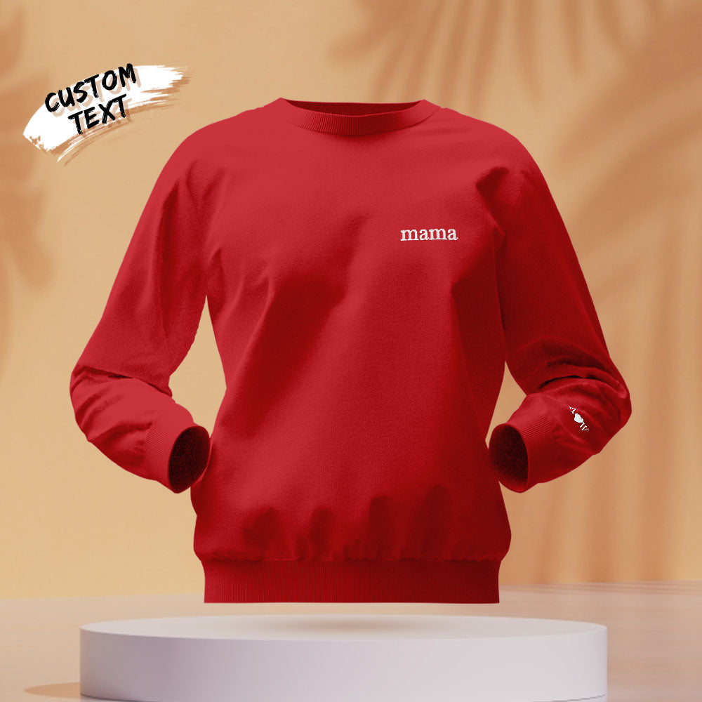Custom Engraved Round Neck Jumper
