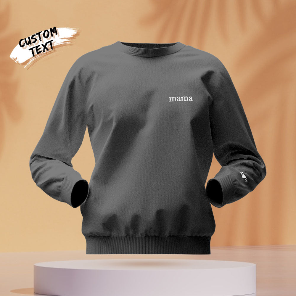 Custom Engraved Round Neck Jumper