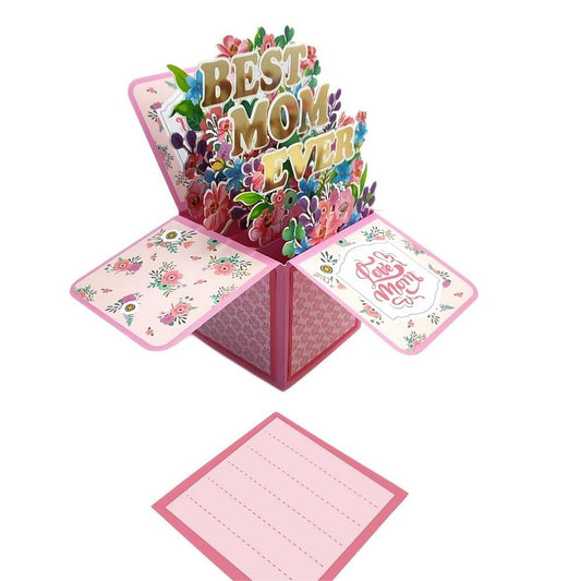 Pop Up Greeting Card Box