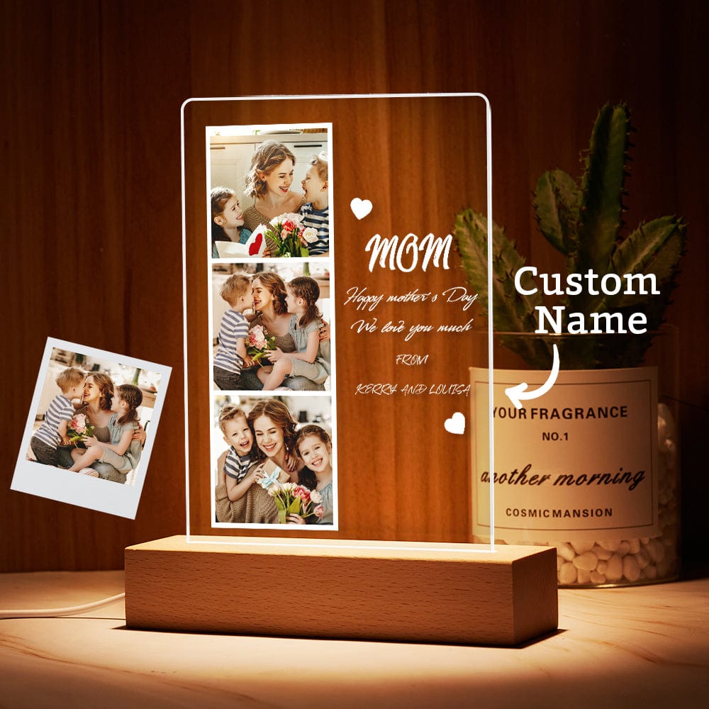 Custom Photo Night Light