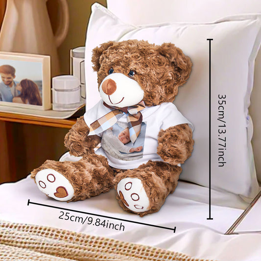 Stuffed Photo Bear Plush